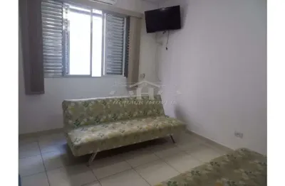 Kitão 01 dormitório reformado mobilado canto forte - praia grande - são paulo