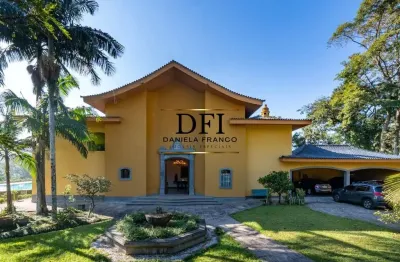 Casa em condomínio fechado com 6 quartos à venda na calíope, 89, condomínio iolanda, taboão da serra por r$ 7.595.000