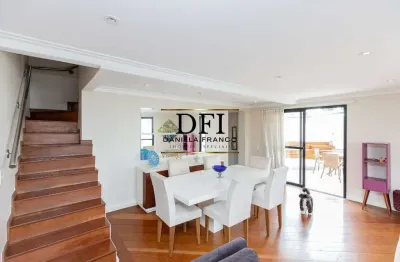 Cobertura com 5 quartos à venda na rua doutor josé áureo bustamante, 230, santo amaro, são paulo por r$ 2.750.000