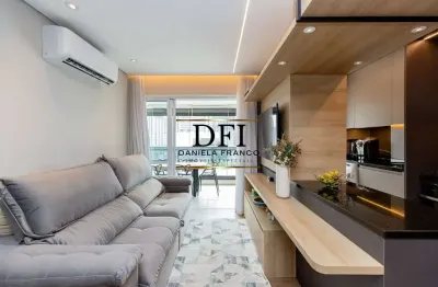 Apartamento com 2 quartos à venda na rua américo brasiliense, 2224, chácara santo antônio, são paulo por r$ 1.330.000