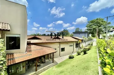 Casa em condomínio fechado com 4 quartos à venda na rua antônio francisco lisboa, 166, jardim indaiá, embu das artes por r$ 1.890.000