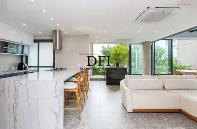 Apartamento com 2 quartos à venda na rua michigan, 282, cidade monções, são paulo por r$ 3.200.000