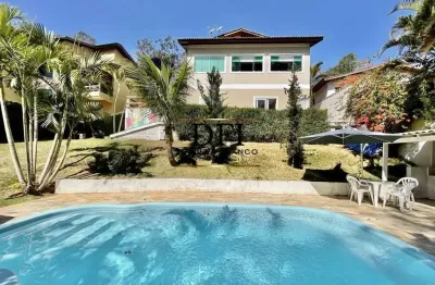 Casa em condomínio fechado com 5 quartos à venda na rua platina, 262, jardim do golf i, jandira por r$ 2.580.000