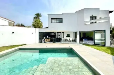 Casa em condomínio fechado com 6 quartos à venda na rua alexandre de gusmão, 890, são paulo ii, cotia por r$ 2.900.000