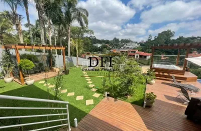 Casa em condomínio fechado com 4 quartos à venda na avenida josé giorgi, 2445, granja viana ii, cotia por r$ 4.300.000