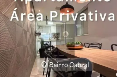 Área privativa cabral 3 quartos suite mobiliada 3 quarto armário planejado contagem suite financia