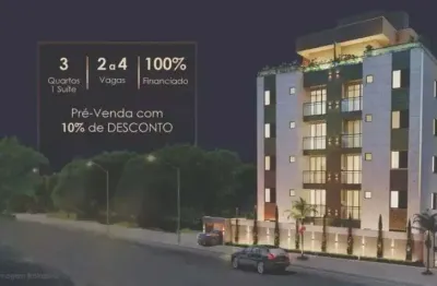 Apartamentos 3 quartos cabral - opçõs cobertura e area privativa parte pagamento direto construtora