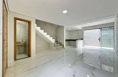 Casa santa monica 3 quartos | 01 suíte | 02 vagascasa geminada duplex -