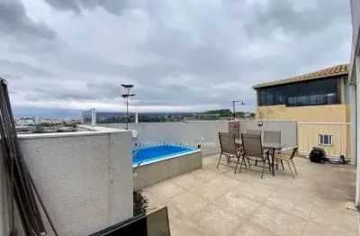 Cobertura santa rosa bh pampulha c piscina top reversivel p 4 quartos - hoje c 3 quartos e 2 salas