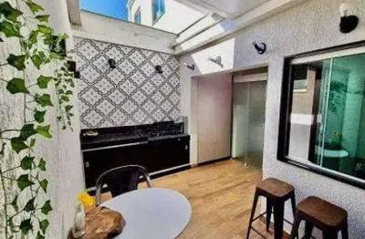 Casa céu azul - belo horizonte - mg montada decorada 3 quartos prox garças trevo braunas financia