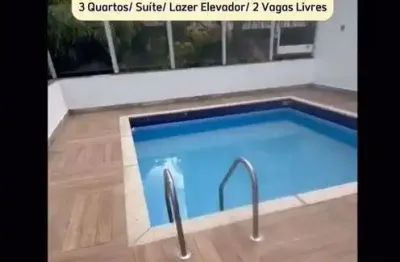 Apartamento 3 quartos no castelo manacás predio com piscina montado prox serrano ouro preto paqueta