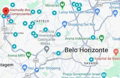 Lote comercial contagem c projeto cabral cândida ferreira - faço parceria casa geminada galpão lojas
