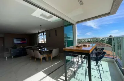 Apartamento mobiliado luxo castelo bh troca permuta 4 quartos 4 vagas aceita veiculos financia