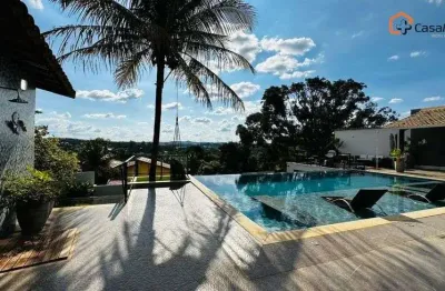 Casa bandeirantes opções mobiliada + piscina 6 quartos, 5 suites mansão p/ venda troca pampulha bh