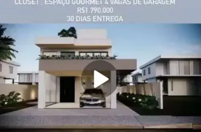 Casa alphaville 4 quartos de2.7 p/ 2.5m p/ venda rápida 4 suites lote 450m vespasiano lagoa santa