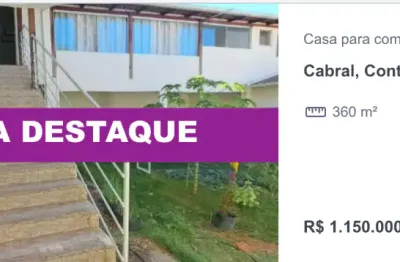 Casa com 4 quartos à venda na Alameda dos Cardeais, 135, Cabral, Contagem