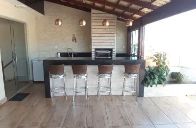 Cobertura jardim riacho 4 quartos 2 suítes 2 vagas montada c área gourmet