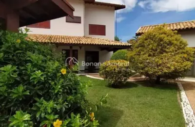 Casa clássica à venda no condomínio moinho de vento, em valinhos/sp.