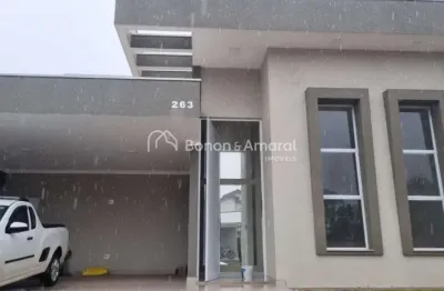 Casa à venda em condomínio, em paulínia, 3 suites, closet, lavabo, escritório, 4 vagas, aquecimento solar, piscina com cascata,fino acabamento.