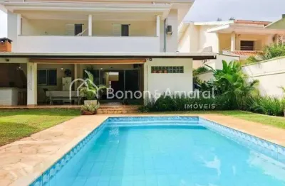 Casa em condomínio fechado com 4 quartos à venda na Avenida Professor Adhelar Matthes, 250, Loteamento Residencial Barão do Café, Campinas