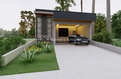 Casa térrea nova à venda no condomínio terras da estância, vila monte alegre, paulínia.