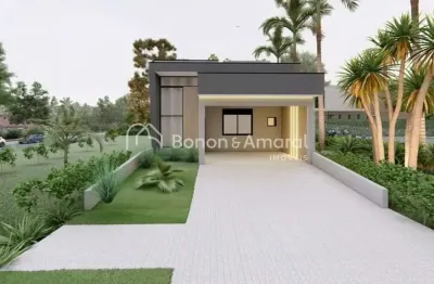 Casa térrea nova à venda no condomínio terras da estância - vila monte alegre, paulínia.