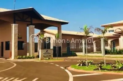 Terreno à venda no condomínio terras da estância, vila monte alegre, em paulínia!