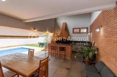 Casa térrea em barão geraldo, 240 m² de área construída.