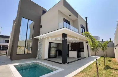 Casa de condomínio com 241 m² e 3 quartos, no residencial mont&#39;alcino em valinhos/sp