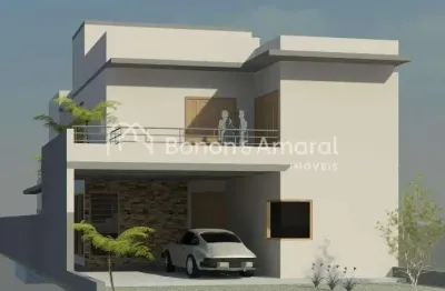 Casa a venda com 258m² no condomínio residencial flor da serra.