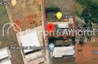 Extensa área industrial em monte mor com edificações e benfeitorias