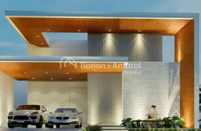 Casa a venda no condomínio santorini, parque brasil 500, paulínia.