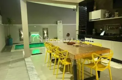 Casa à venda no condomínio vila do sol, 3 suítes com piscina em valinhos-sp