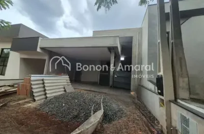 Casa térrea a venda no condomínio terras da estância, 3 quartos, vila monte alegre - paulínia/sp