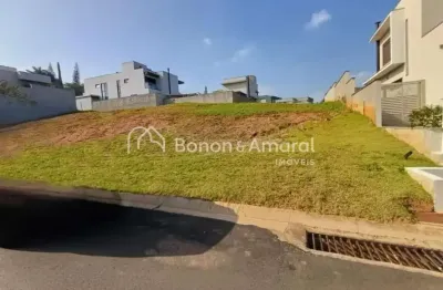 Terreno à venda com 420 m² no condomínio reserva do itamaracá - valinhos/sp