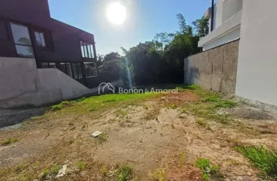 Terreno à venda com 485 m² no condomínio reserva do itamaracá - valinhos/sp