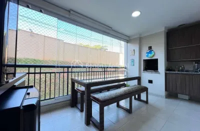 Apartamento com 3 dormitórios e varanda gourmet à venda no residencial art &amp; life - paulínia/sp