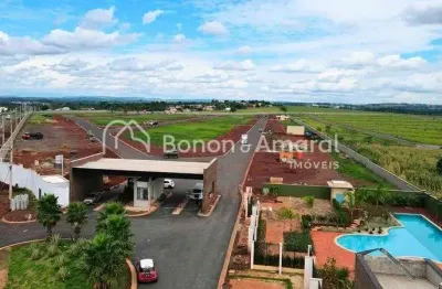 Terreno 300m² à venda no condomínio portoville no bairro betel, paulínia/sp