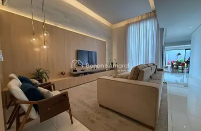 Casa térrea pra venda de 3 suítes, condomínio alto da boa vista, em paulínia.