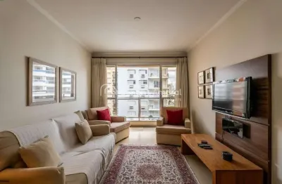 Apartamento amplo com 3 dormitórios e varanda no coração do cambuí