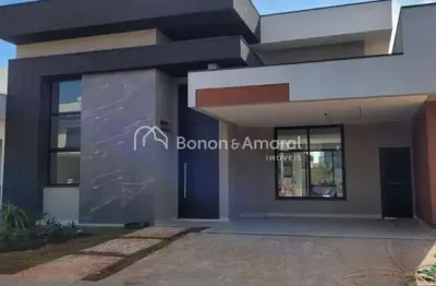 Casa térrea com 03 suítes à venda - condomínio residencial royal garden - parque brasil 500 - paulínia / sp