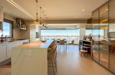 Apartamento à venda com 2 suítes e um dormitório reversível, 107 m² no grand one guanabara