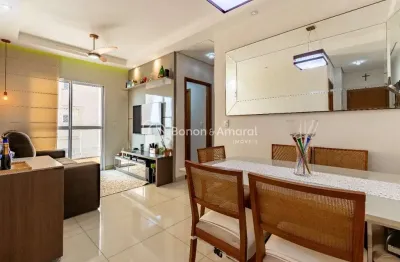 Apartamento 2 quartos e uma suíte à venda no condomínio vivare club residence - paulínia/sp