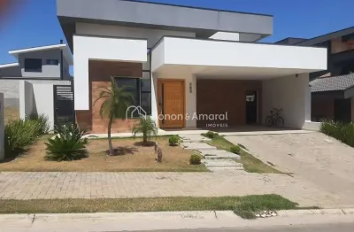 Casa térrea no residencial arborais, com 198 m2 de construção e 420 m2 de terreno, 3 suites,