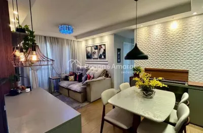 Apartamento à venda 67m³- 2 quartos- no residencial dreams, bairro santa terezinha, paulinia
