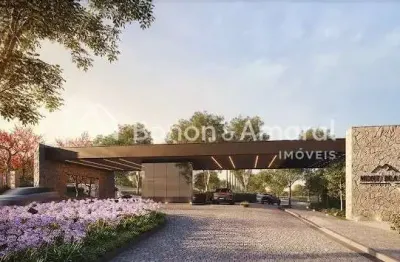 Terreno à venda no condomínio mont blanc residencial no bairro parque brasil 500- paulínia/sp