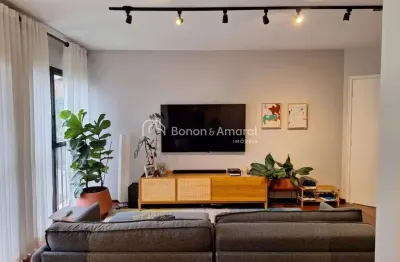 Apartamento à venda no edifício praia da barra no cambuí, campinas/sp