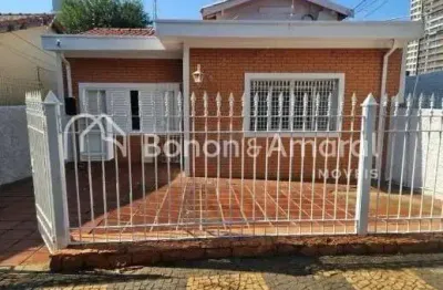 Casa térrea para locação - excelente ponto comercial e residencial em campinas