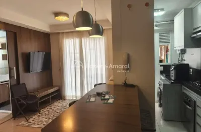 Apartamento para locação mobiliado no Mansões Santo Antonio, 2 quartos, varanda Gourmet e 2 vagas