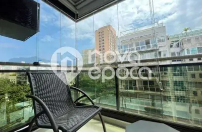 Flat com 1 quarto à venda na Avenida General San Martin, Leblon, Rio de Janeiro